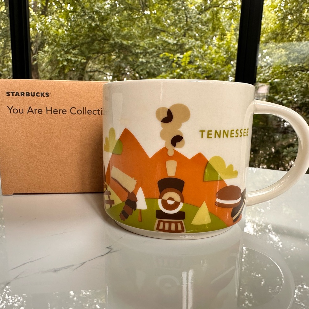 Starbucks Tennessee YOU ARE HERE collection Coffee Tea Mug dishwasher micro safe